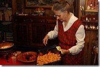 Thank you, Mrs. Edwards, for your generous hospitality and all that delicious food!!