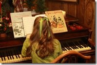 We all sang carols together - what a joy! 