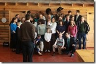 Everyone lining up....