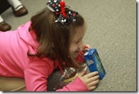 Juice on the floor ;)