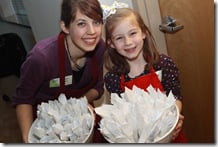 Getting ready for supper!