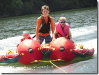 The tube was a highlight for everyone