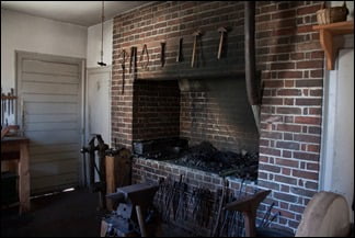 The blacksmith's shop